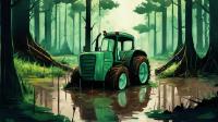 Сказка про непослушный трактор