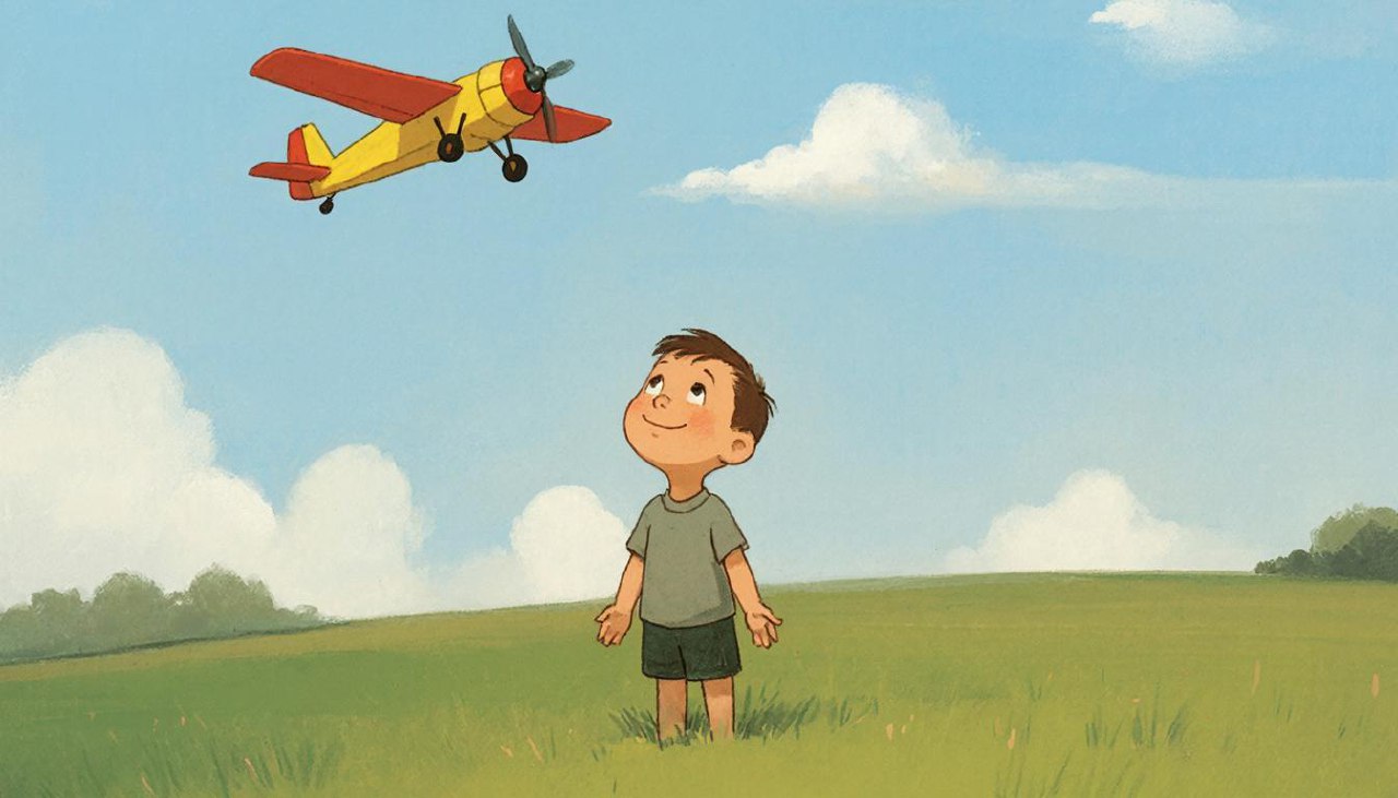 сказка про самолет