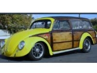 Бумажная модель автомобиля Volkswagen Beetle