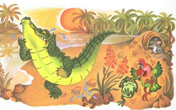Сказка про крокодила