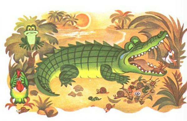 Сказка про крокодила