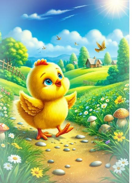 Сказка про цыпленка