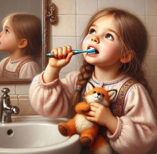 Сказка про то что надо чистить зубы