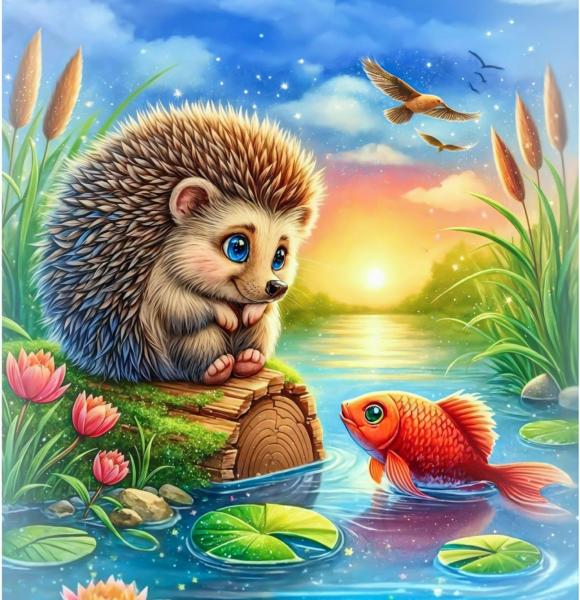 Сказка про медика и рыбку