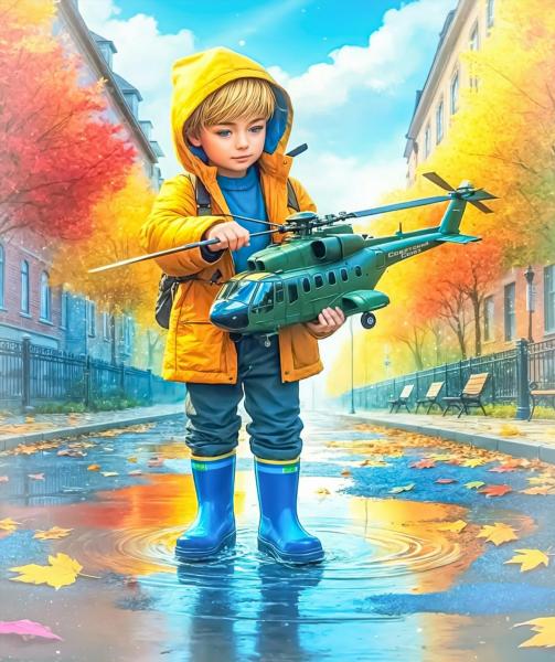 Сказка про Вертолётик