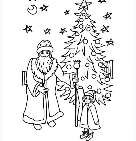 сказка про деда мороза